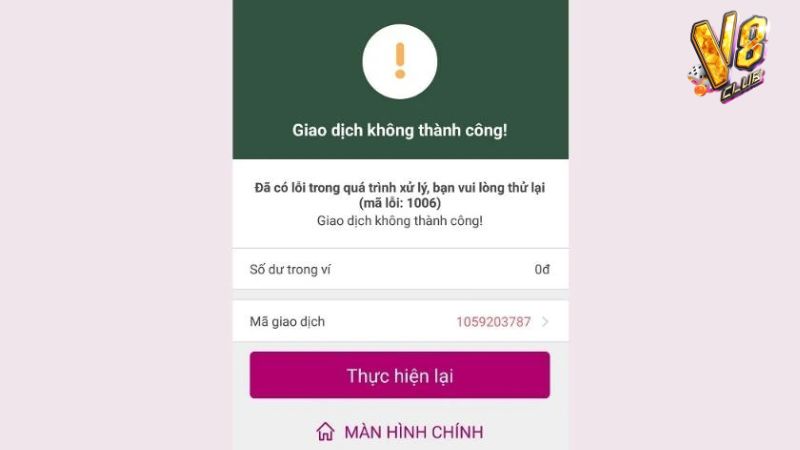 Tìm hiểu 1 số lỗi thường gặp khiến giao dịch nạp vốn chơi game không thành công