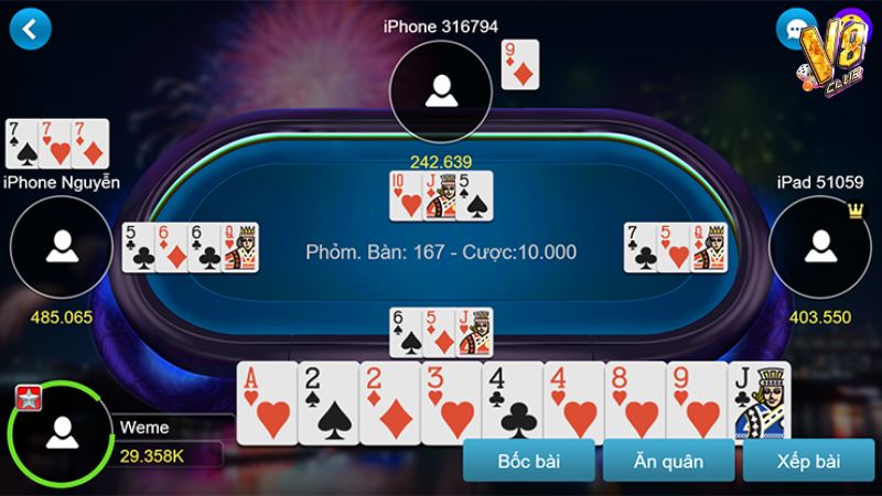 Người chơi cần hiểu rõ các thuật ngữ trong bài Phỏm