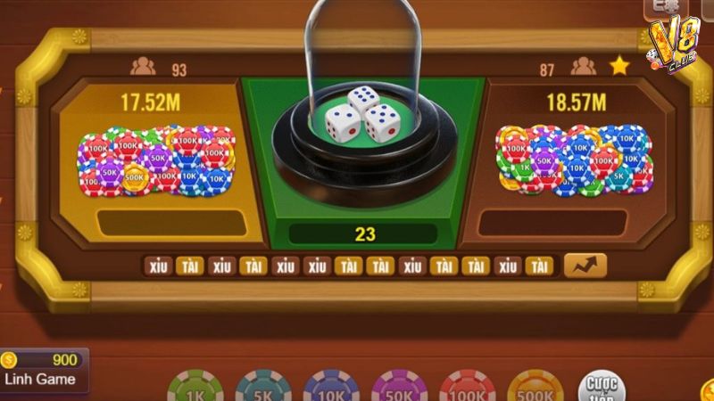 Luật chơi Tài Xỉu trực tuyến V8Club đơn giản với thưởng lớn