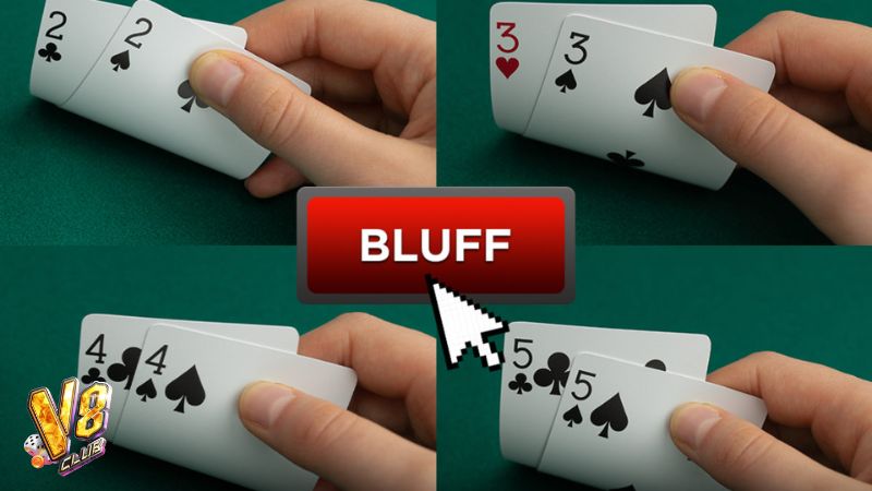 Bet thủ phải Bluff đúng lúc đúng cách mới có thể chiến thắng Poker