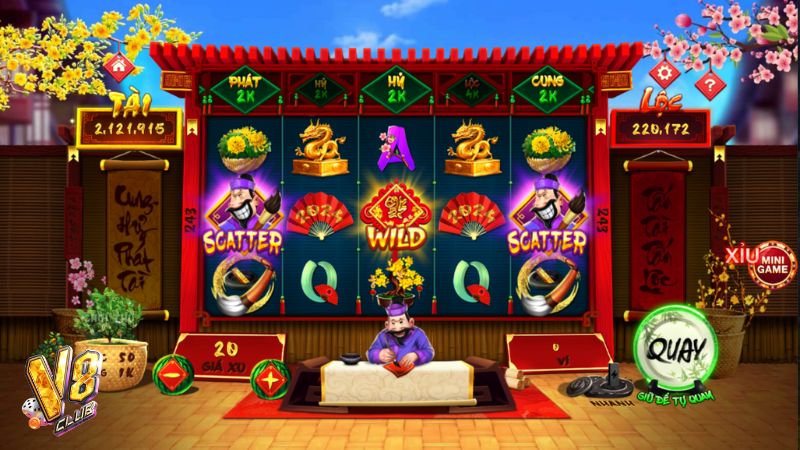 Game Ông Đồ V8Club được thiết kế với giao diện 3D cực kì đẹp mắt và sinh động