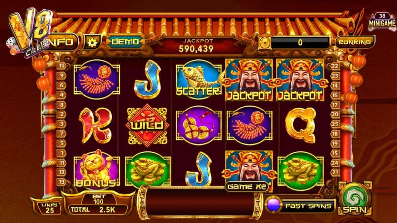 Thần tài là một trong những slot game có tỷ lệ hũ nổ cao nhất trên hệ thống của chúng tôi